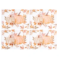 Layerings Terra Pumpkin 4-pc. Placemate