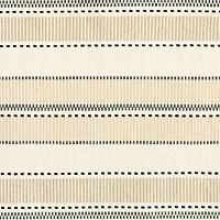 Homewear Black and White Stripe Table Runner