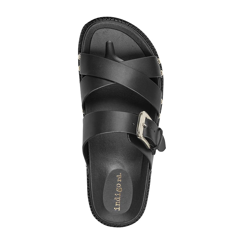 Indigo Rd. Womens Adjustable Strap Footbed Sandals