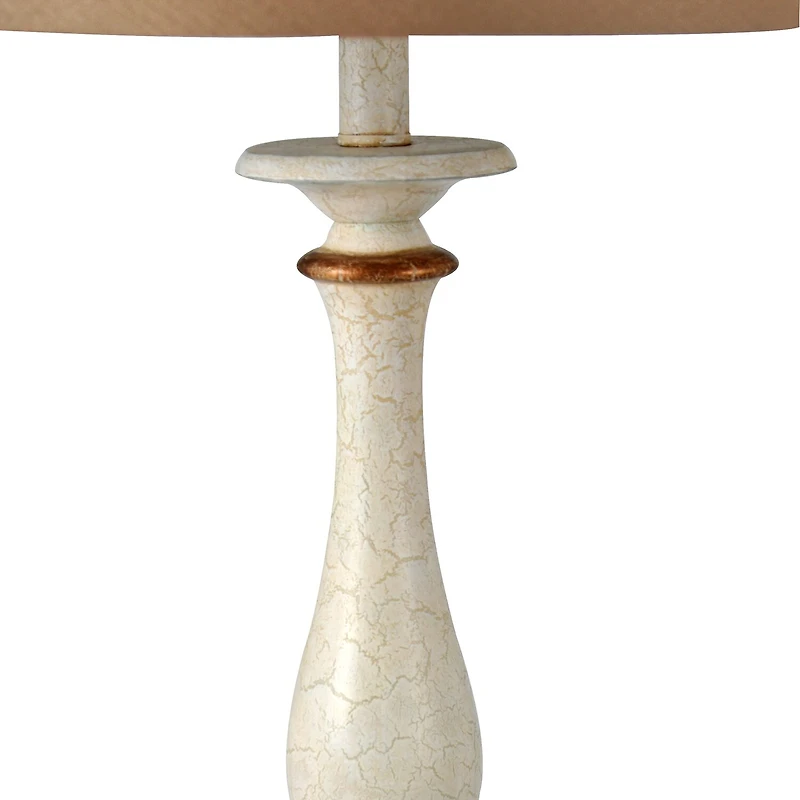 Stylecraft 16 W White & Gold Floor Lamp