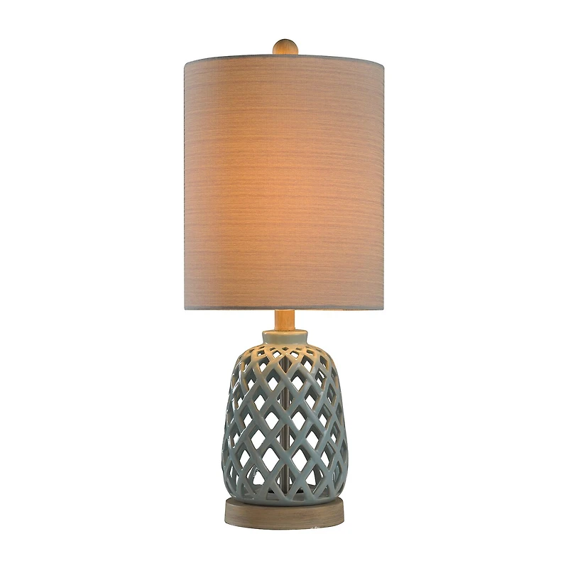 Stylecraft 10 W Blue Ceramic Table Lamp