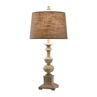 Stylecraft Cromwell 15" W Off-White Table Lamp