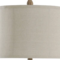 Stylecraft 15 W Brown & Black Table Lamp