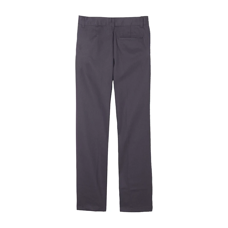 French Toast Relaxed Fit Twill Pant Boys Straight Pleated