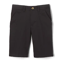 French Toast Big Kid Boys Adjustable Waist Chino Short