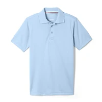 French Toast Little & Big Kid Boys Short Sleeve Regular Fit Moisture Wicking Polo Shirt