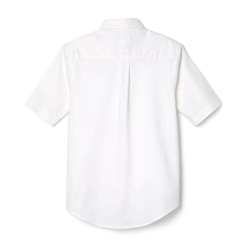 French Toast Little & Big Kid Boys Wrinkle Resistant Button Down Collar Short Sleeve Dress Shirt