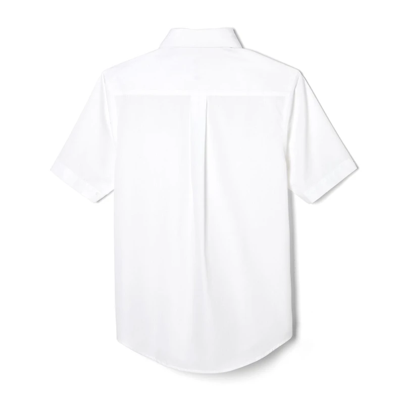 French Toast Toddler Boys Wrinkle Resistant Point Collar Short Sleeve Dress Shirt