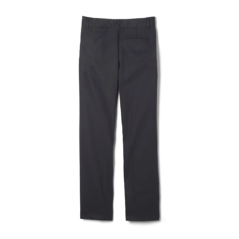 French Toast Big Kid Boys Straight Relaxed Fit Flat Front Pant