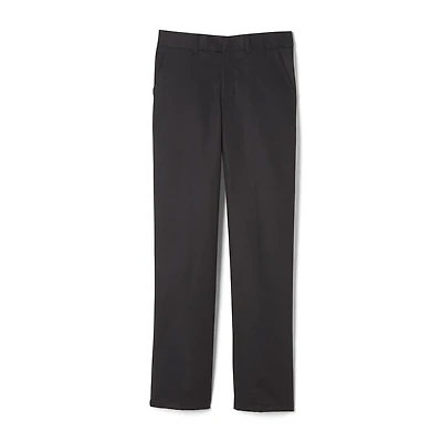 French Toast Big Kid Boys Straight Relaxed Fit Flat Front Pant