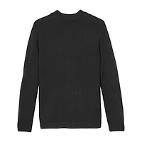 French Toast Little & Big Kid Boys V Neck Long Sleeve Button Cardigan