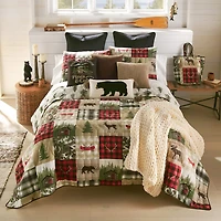 Your Lifestyle By Donna Sharp Cedar Lodge Hidden Paradise Square Throw Pillow