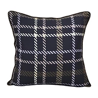 Your Lifestyle By Donna Sharp Forest Weave Plaid Square Throw Pillow