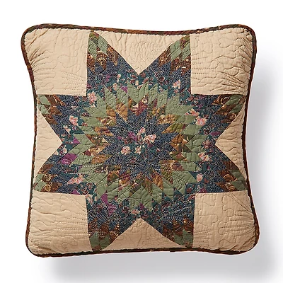 Donna Sharp Forest Star Cotton Star Square Throw Pillow