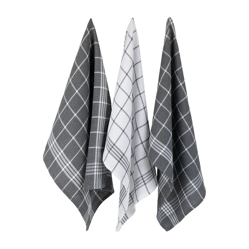 Design Imports Waffle Weave 8-pc. Towel + Dish Cloth Set