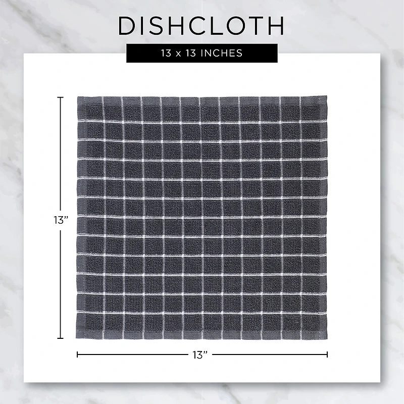 Design Imports Starboard Stripe Heavyweight 6-pc. Towel + Dish Cloth Set