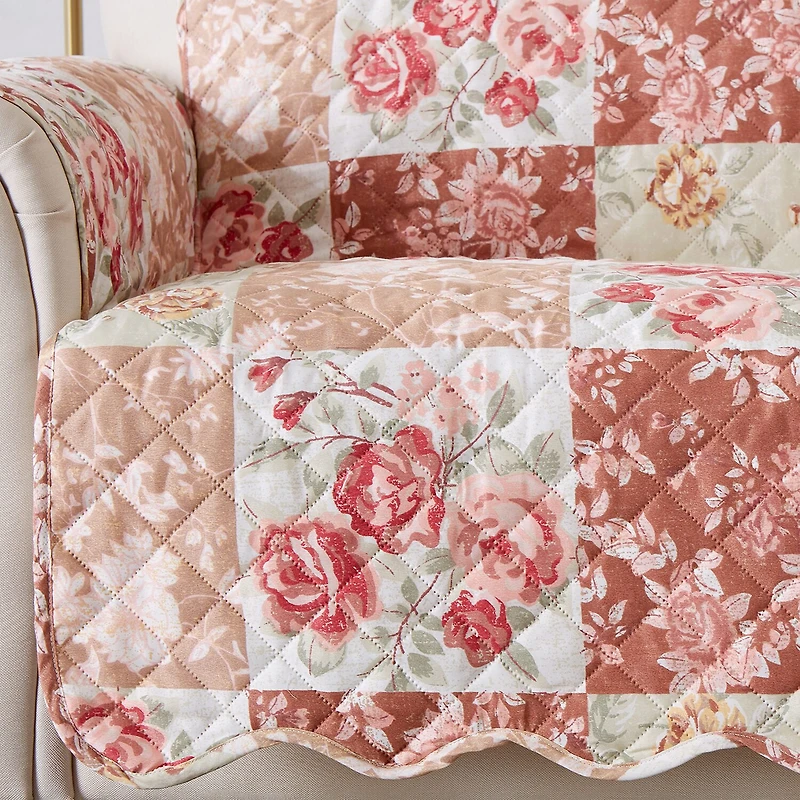 Linery Floral Sofa Protector