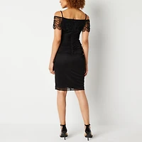 DJ Jaz Sleeveless Embellished Sheath Dress