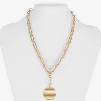 Liz Claiborne Womens 17 Inch Y Necklace