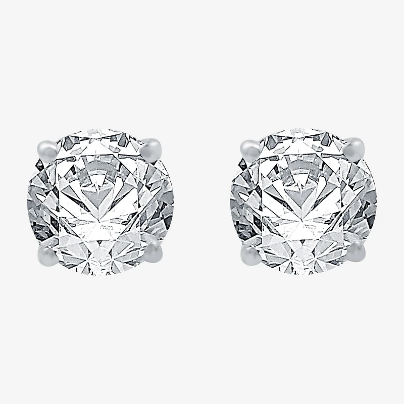 Ever Star 1 3/8 CT. T.W. Lab-Grown (G / SI1-SI2) Diamond 10K or 14K Gold Round Stud Earrings