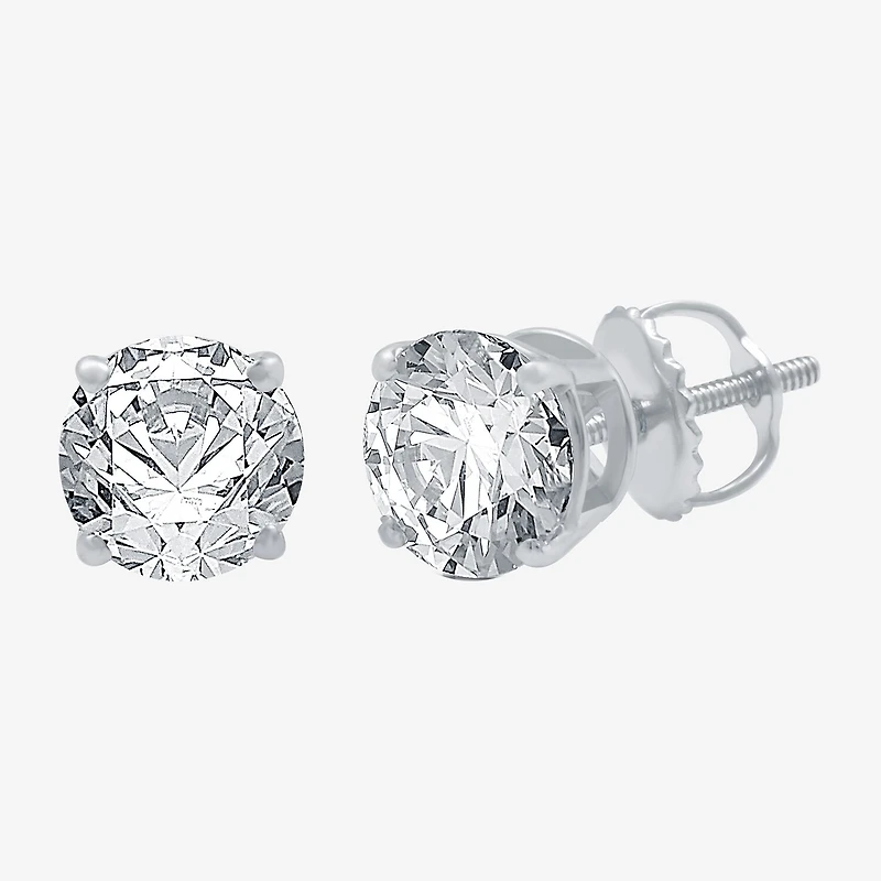 Ever Star 1 3/8 CT. T.W. Lab-Grown (G / SI1-SI2) Diamond 10K or 14K Gold Round Stud Earrings
