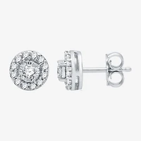 Ever Star (G / SI1-SI2) 3/8 CT. T.W. Lab Grown White Diamond 10K Gold 7.2mm Stud Earrings