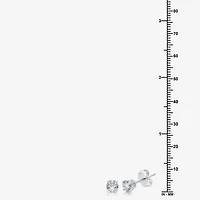 Ever Star (G / VS2) 1 CT. T.W. Lab Grown White Diamond 14K Gold 5.2mm Round Stud Earrings