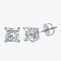 Ever Star (G-H / Si1-Si2) 2 CT. T.W. Lab Grown White Diamond 14K Gold 7mm Stud Earrings