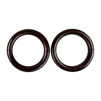 Rod Desyne Magnetic Hoop Pair 2-pc. Curtain Holdback