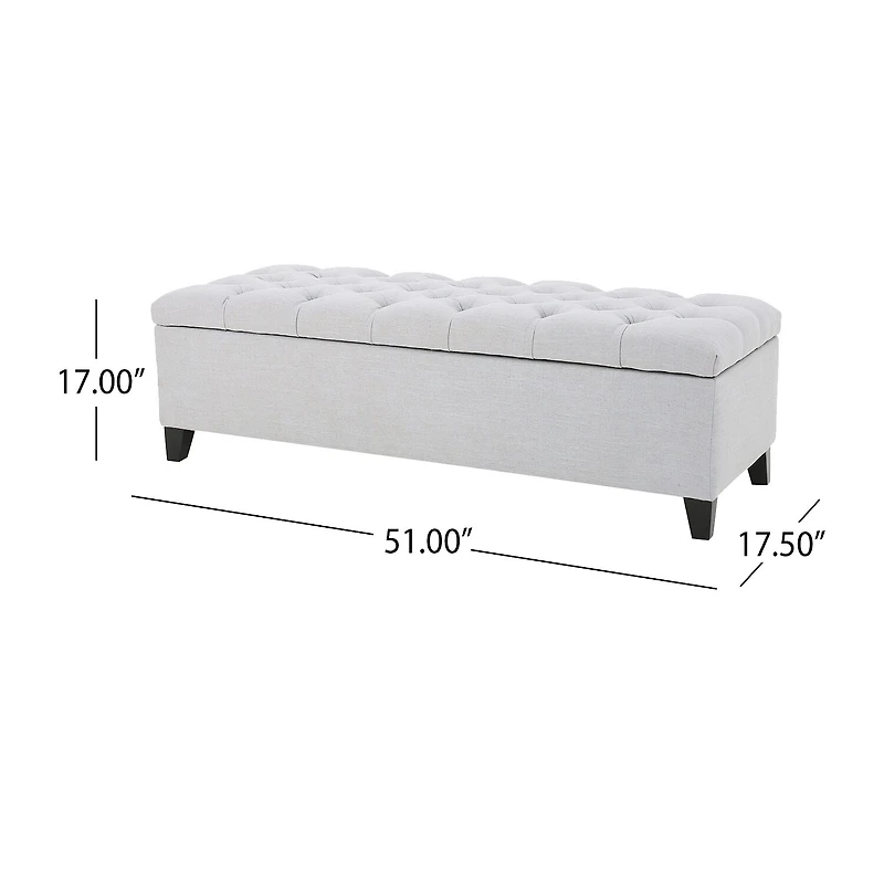 Ottilie Storage Upholstered Ottoman
