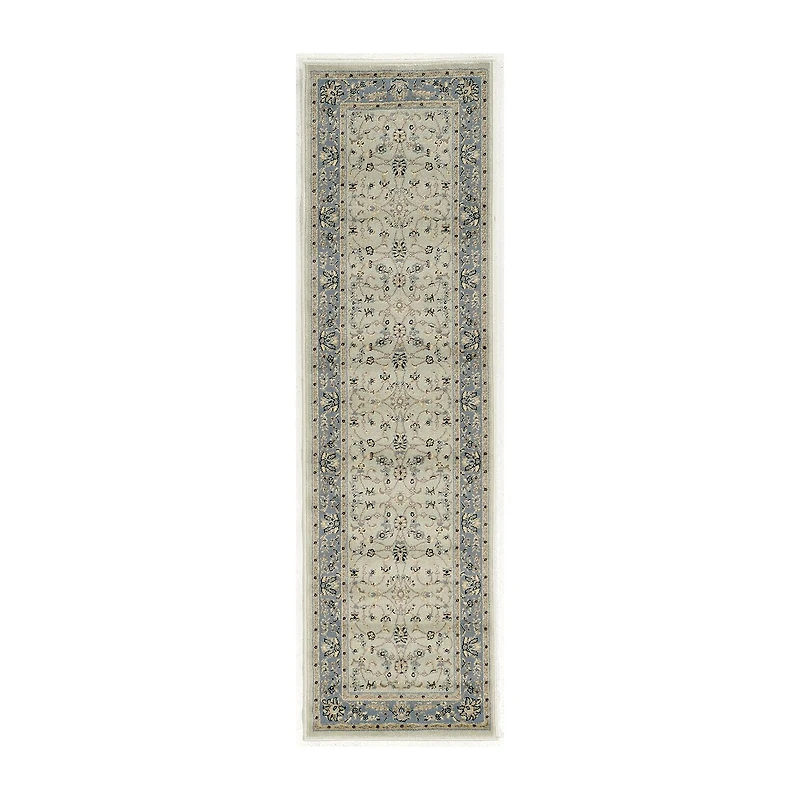 Radici Alba Motiff Traditional Oriental Indoor Rectangular Runner