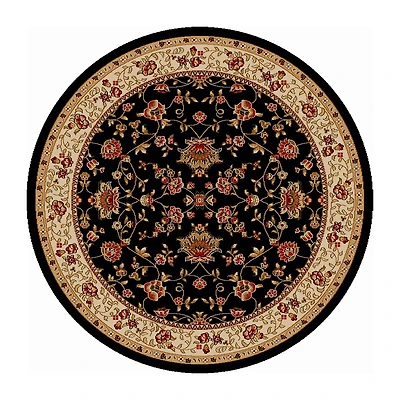 Radici Como Terry Traditional Oriental Indoor Round Area Rug