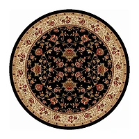 Radici Como Terry Traditional Oriental Indoor Round Area Rug