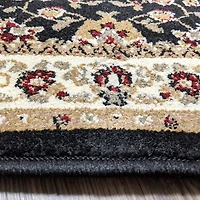 Radici Como Terry Traditional Oriental Indoor Round Area Rug