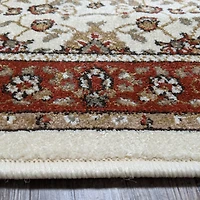 Radici Como Terry Traditional Oriental Indoor Round Area Rug