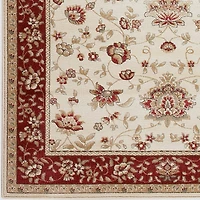 Radici Como Terry Traditional Oriental Indoor Round Area Rug