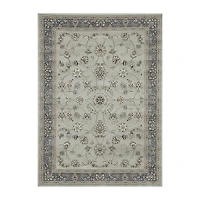 Radici Alba Motiff Traditional Oriental Indoor Rectangular Area Rug