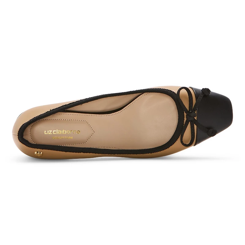 Liz Claiborne Fredson Womens Cap Closed Toe Block Heel Pumps