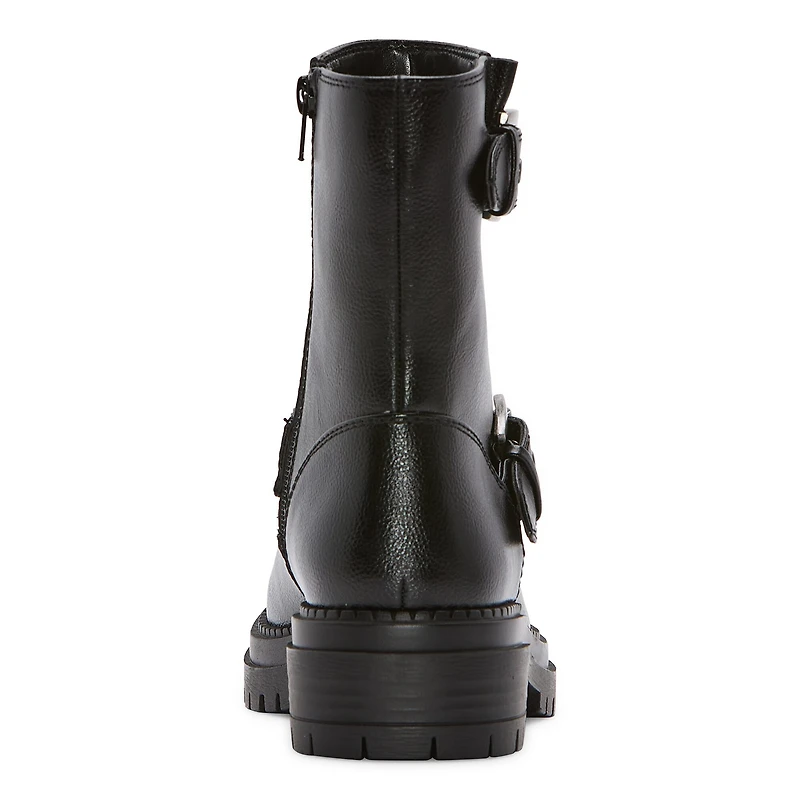 Arizona Jean Co Womens Tilpa Stacked Heel Combat Boots