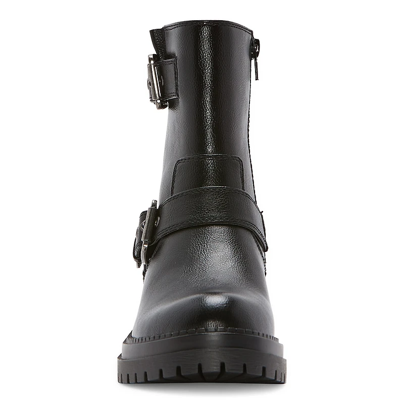Arizona Jean Co Womens Tilpa Stacked Heel Combat Boots