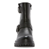 Arizona Jean Co Womens Tilpa Stacked Heel Combat Boots
