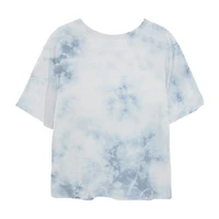 Vacay Mode Womens Juniors Crew Neck Short Sleeve Regular Fit Mickey and Friends Graphic T-Shirt