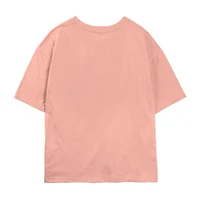 Life'S A Beach Tee Womens Juniors Crew Neck Short Sleeve Regular Fit Garfield Nickelodeon Graphic T-Shirt