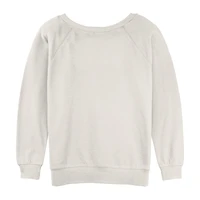 Womens Juniors Crew Neck Long Sleeve Sweatshirt