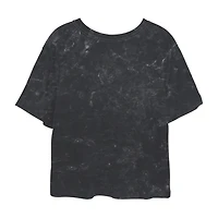 Womens Juniors Crew Neck Short Sleeve Regular Fit Mickey and Friends Mouse Graphic T-Shirt