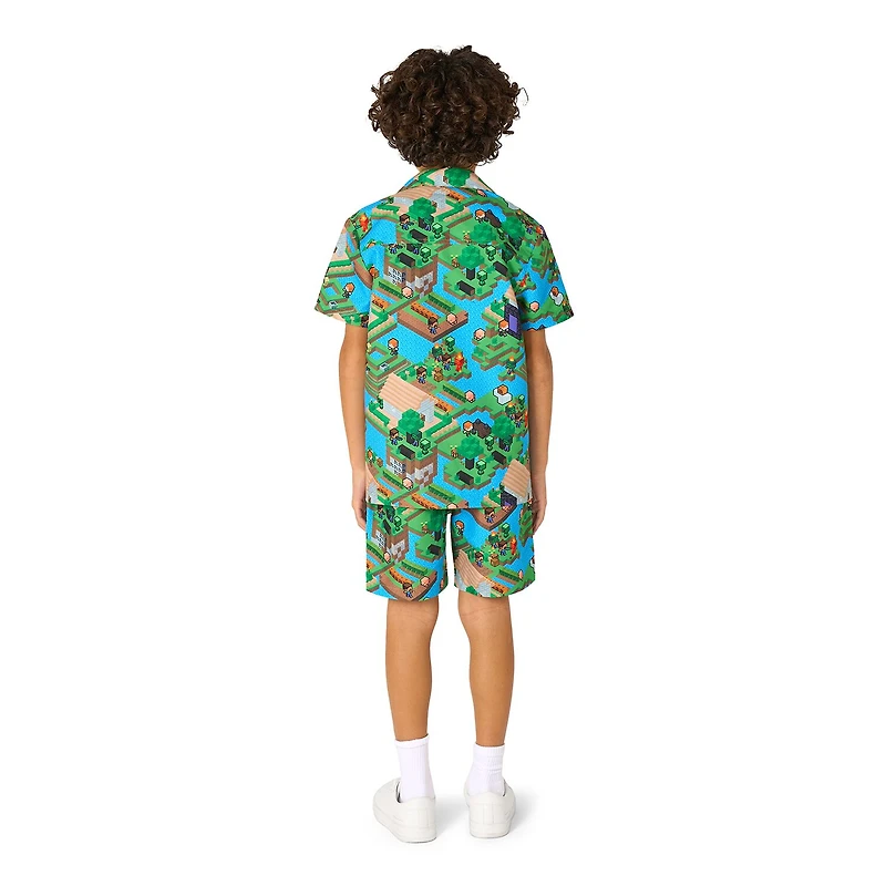 Opposuits Little Boys Minecraft 2-pc. Short Set