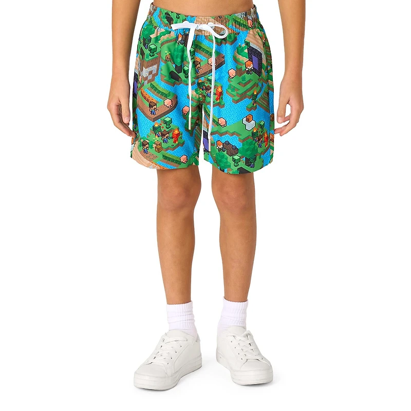 Opposuits Little Boys Minecraft 2-pc. Short Set