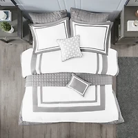Madison Park Lexington 8-pc. Comforter and Coverlet Set