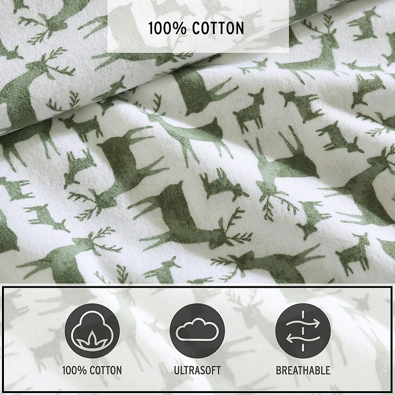 Eddie Bauer Deer Camp Sheet Set