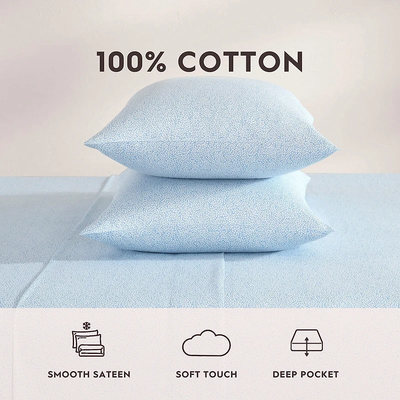 Laura Ashley Little Vines 300tc Sheet Set
